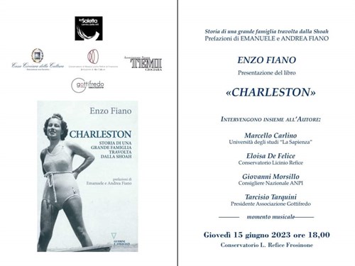 Presentazione libro "Charleston" di Enzo Fiano