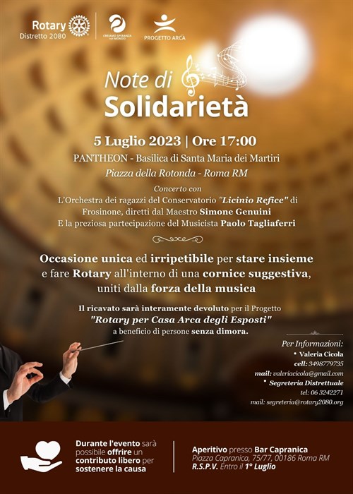 Concerto "Note di Solidarietà"