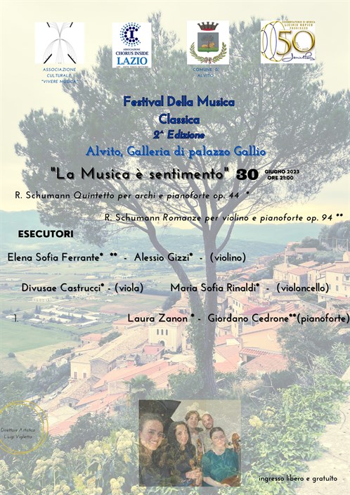Concerto del FESTIVAL DELLA MUSICA CLASSICA Città di Alvito 2^ edizione