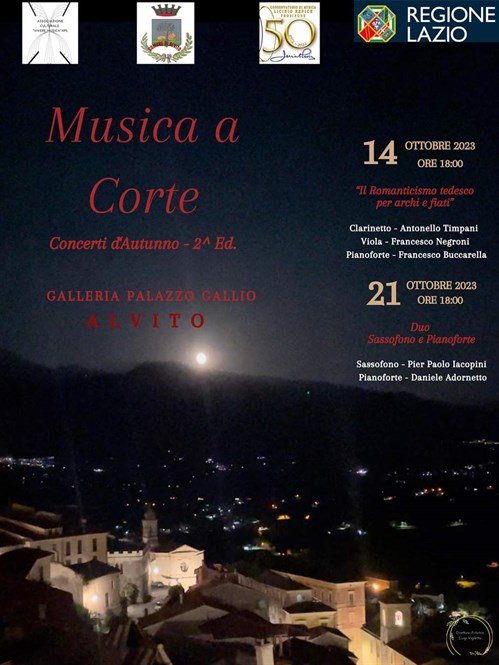 Concerto "Musica a Corte" Concerti d'Autunno 2a edizione