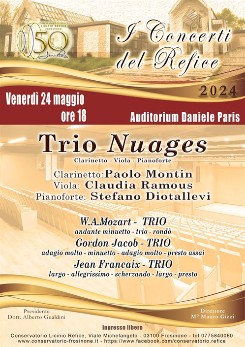 Concerto "Trio Nuages"