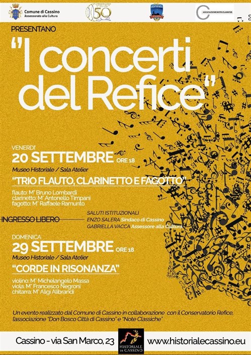 I concerti del Refice