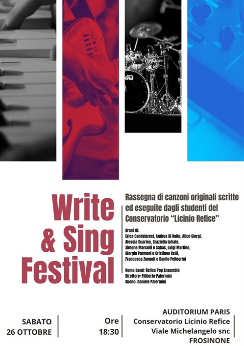 Write & Sing Festival