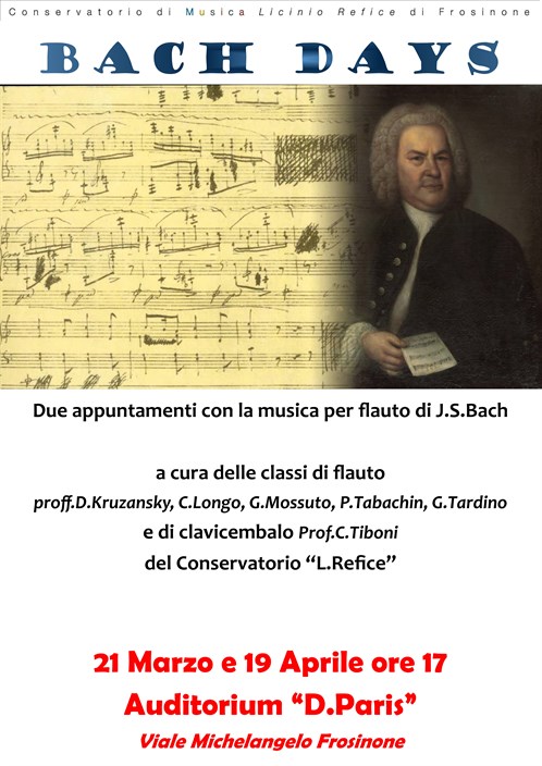 flauto di J.S.Bach