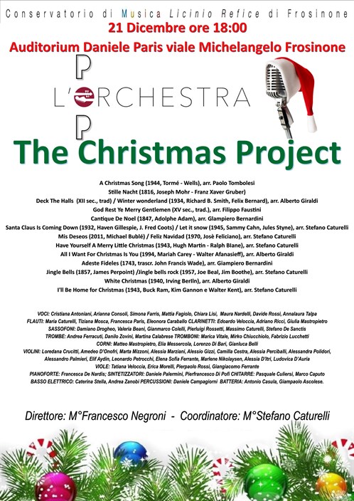 Concerto dell'Orchestra Pop "Christmas Project"