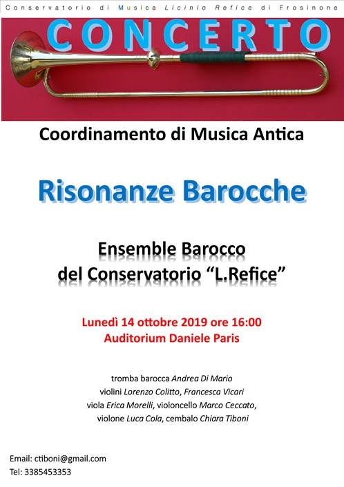 Concerto "Risonanze Barocche"